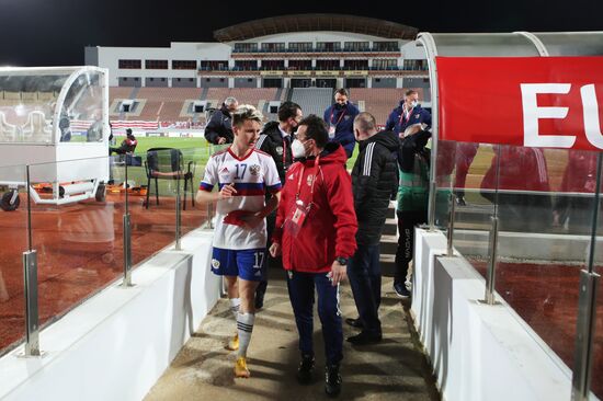Malta Soccer World Cup Qualifiers Malta - Russia