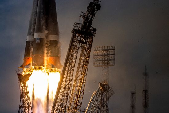 Russia Space OneWeb Satellites Launch
