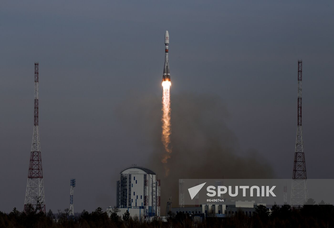 Russia Space OneWeb Satellites Launch