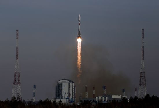 Russia Space OneWeb Satellites Launch