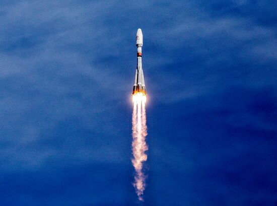 Russia Space OneWeb Satellites Launch