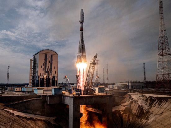 Russia Space OneWeb Satellites Launch