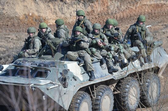 Belarus Russia Military Drills