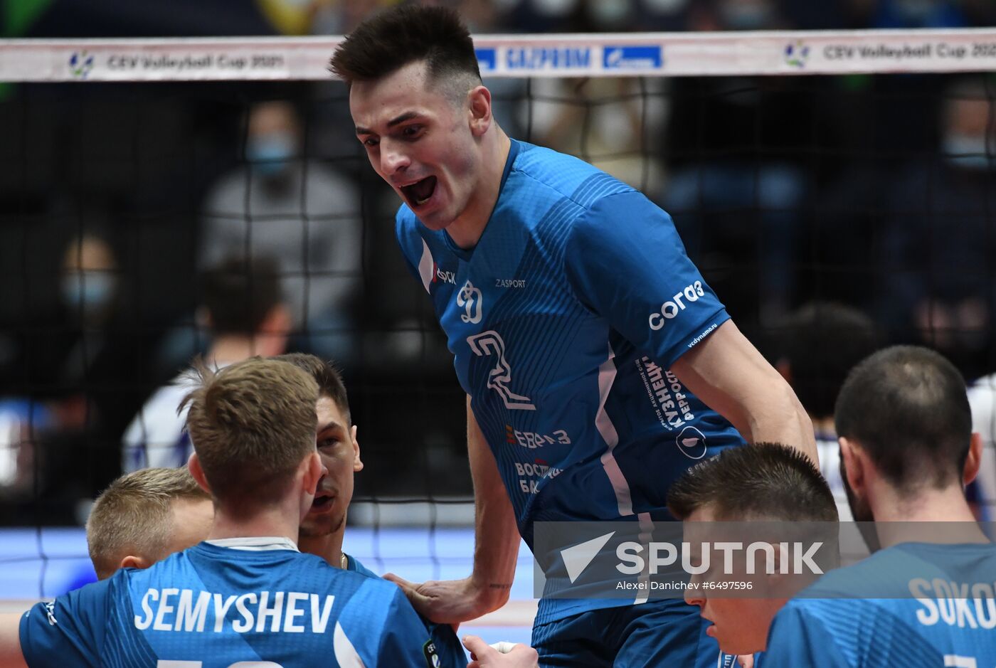 Russia Volleyball CEV Cup Zenit - Dinamo