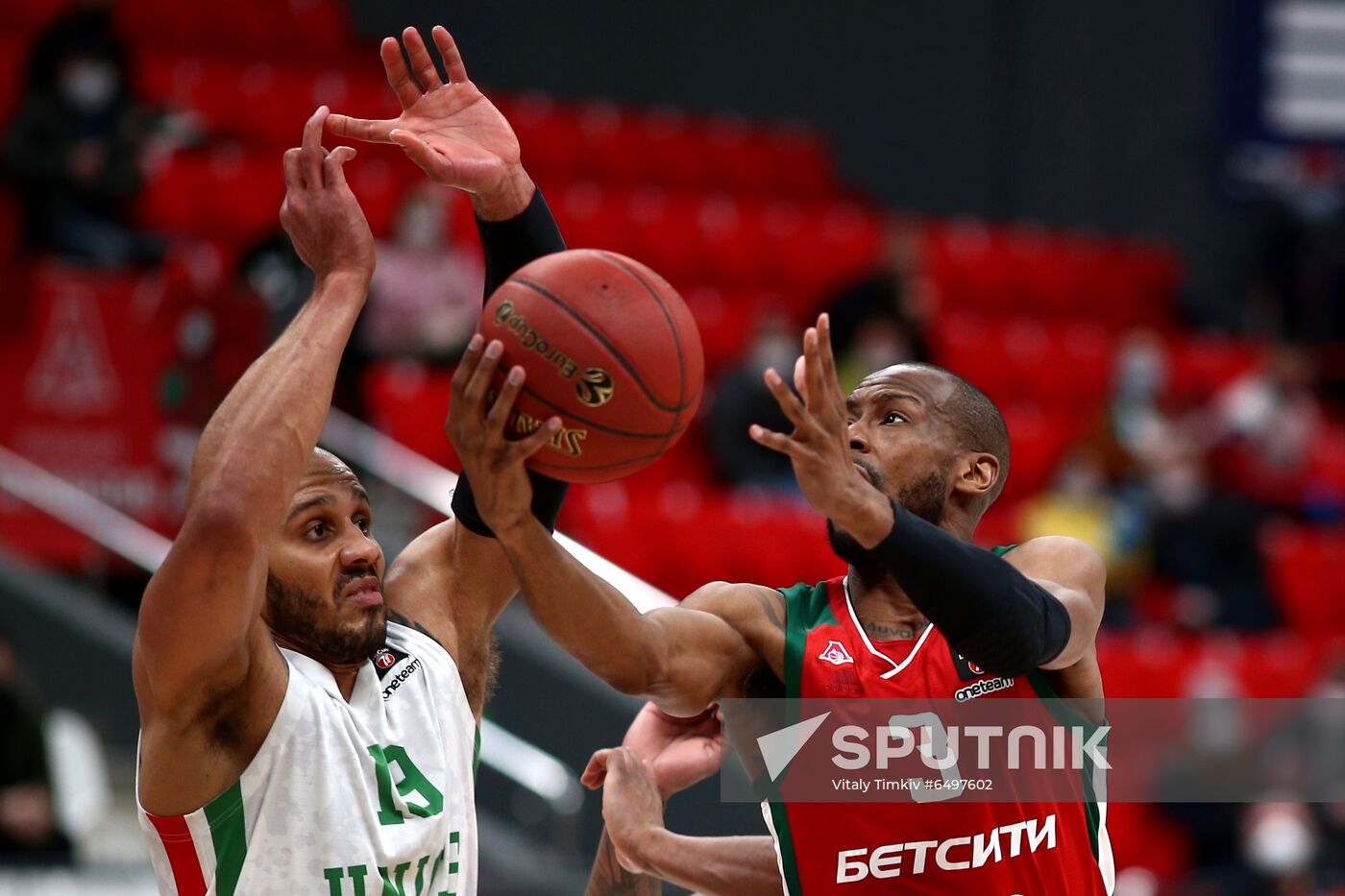 Russia Basketball Eurocup Lokomotiv-Kuban - UNICS