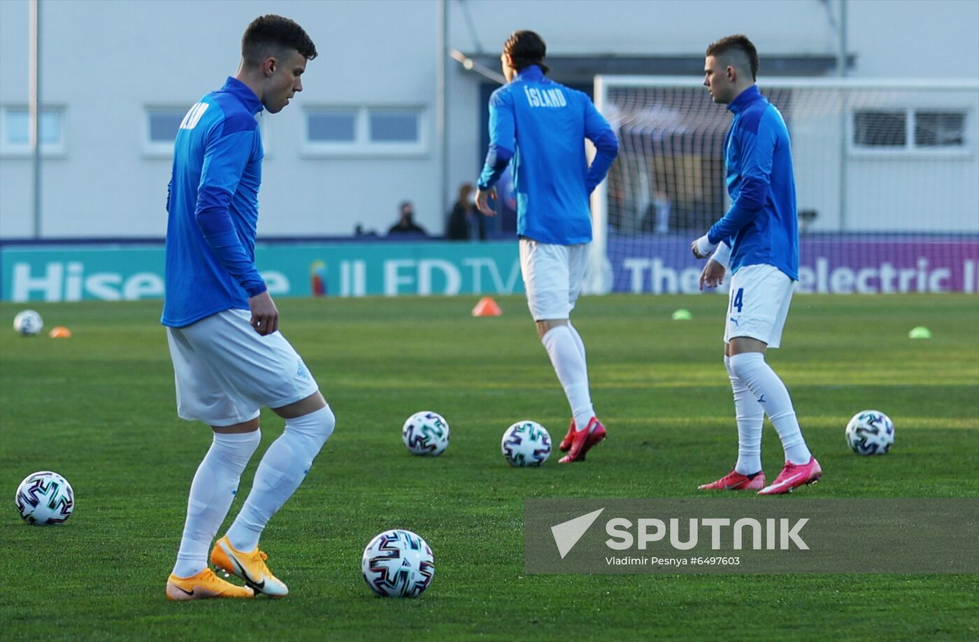 Hungary Soccer Junior Europe Championship Russia - Iceland