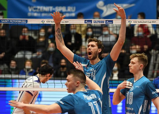 Russia Volleyball CEV Cup Zenit - Dinamo