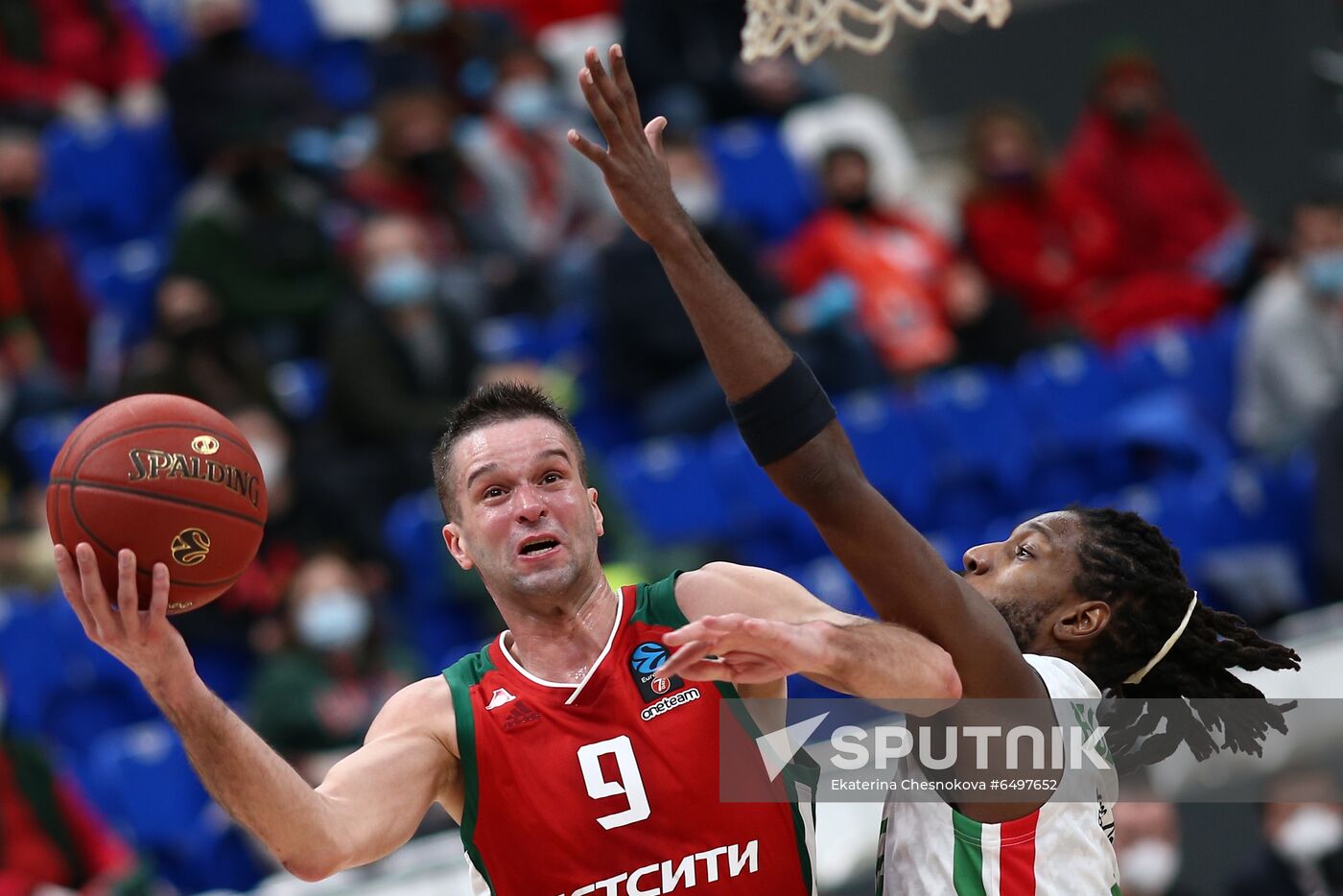 Russia Basketball Eurocup Lokomotiv-Kuban - UNICS