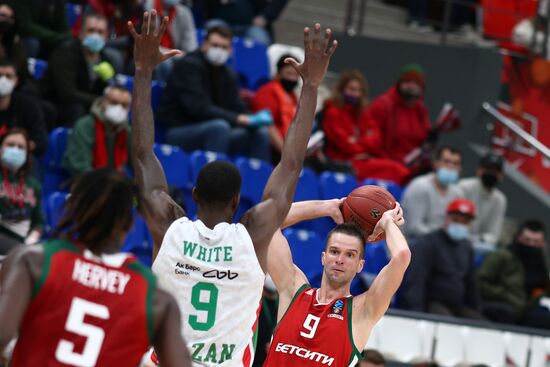 Russia Basketball Eurocup Lokomotiv-Kuban - UNICS