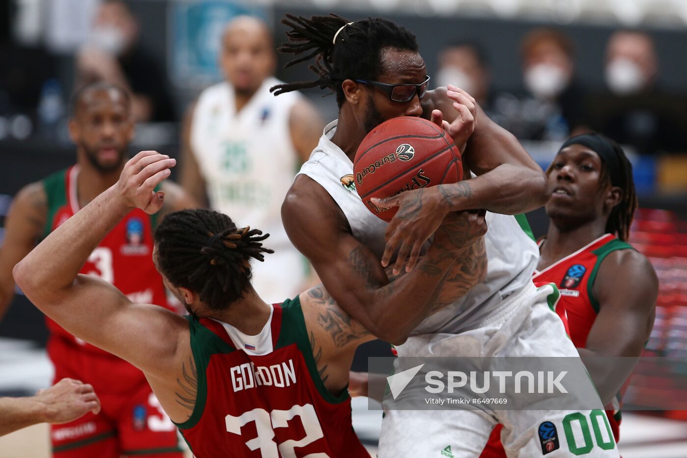 Russia Basketball Eurocup Lokomotiv-Kuban - UNICS