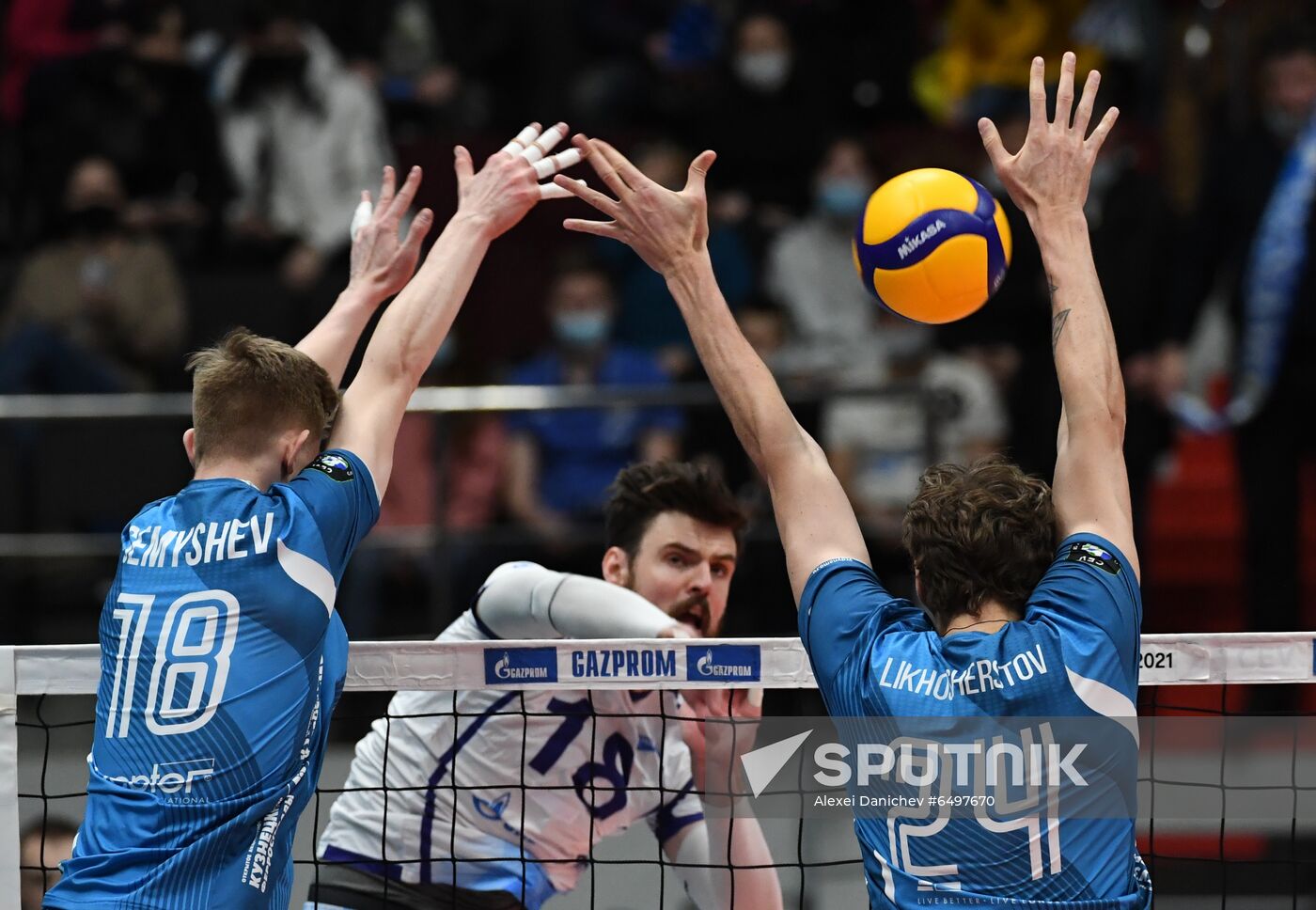 Russia Volleyball CEV Cup Zenit - Dinamo