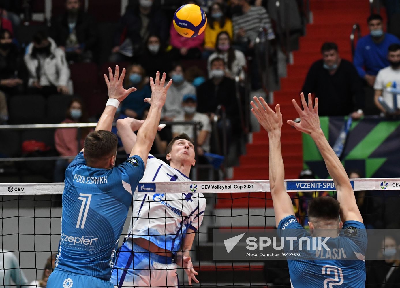 Russia Volleyball CEV Cup Zenit - Dinamo