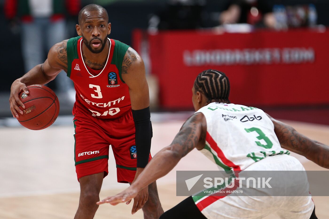 Russia Basketball Eurocup Lokomotiv-Kuban - UNICS