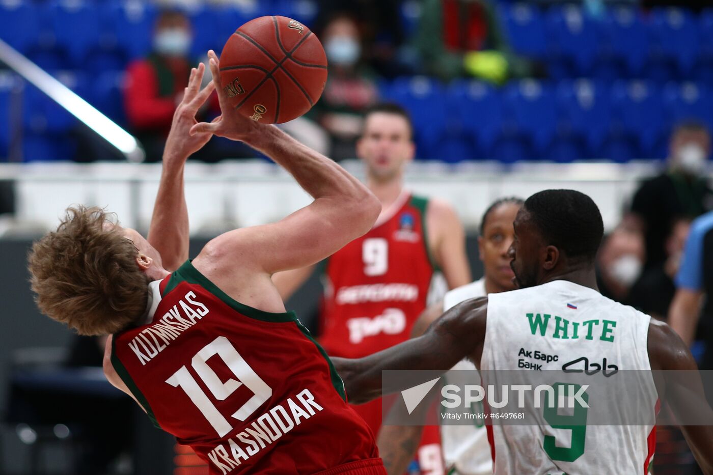 Russia Basketball Eurocup Lokomotiv-Kuban - UNICS