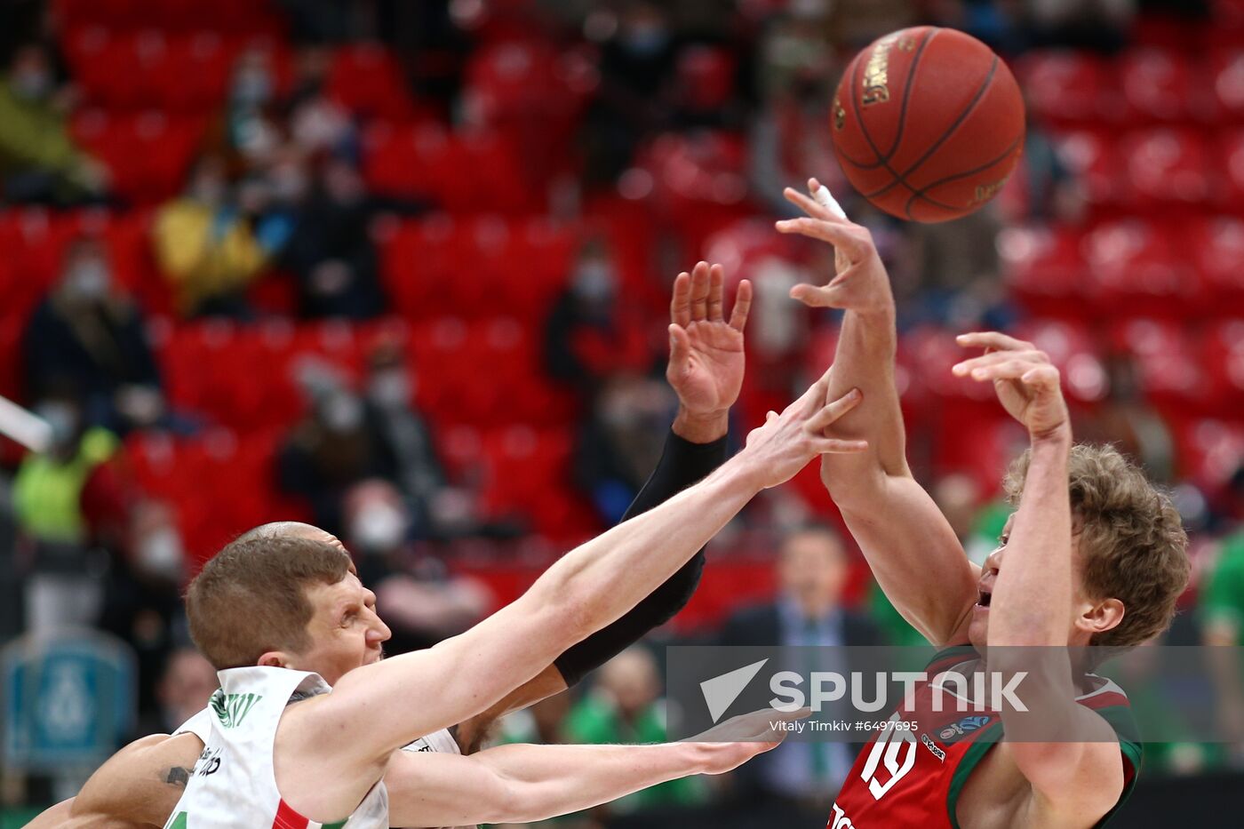 Russia Basketball Eurocup Lokomotiv-Kuban - UNICS