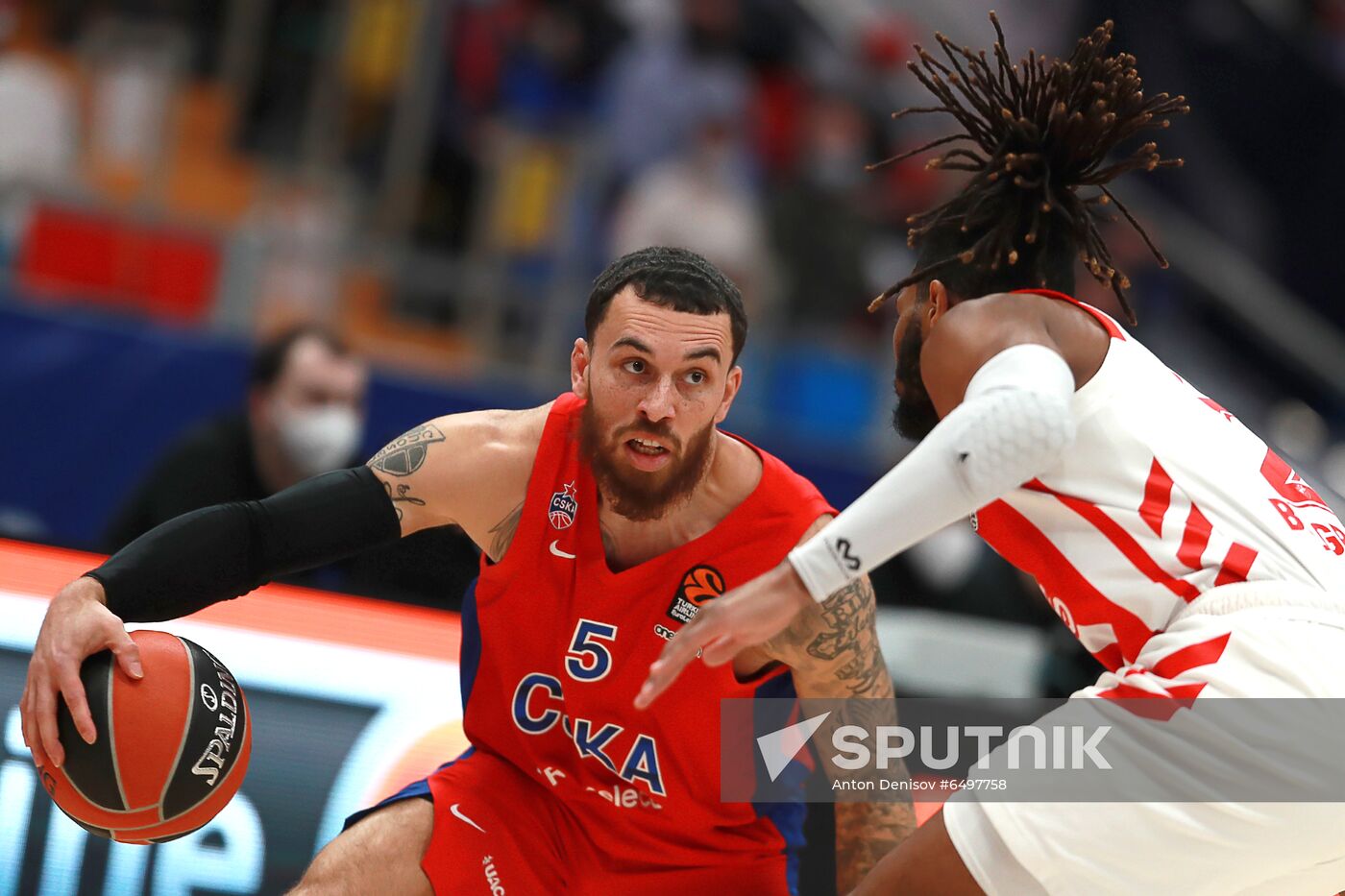 Russia Basketball Euroleague CSKA - Crvena Zvezda