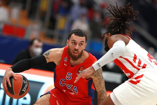 Russia Basketball Euroleague CSKA - Crvena Zvezda