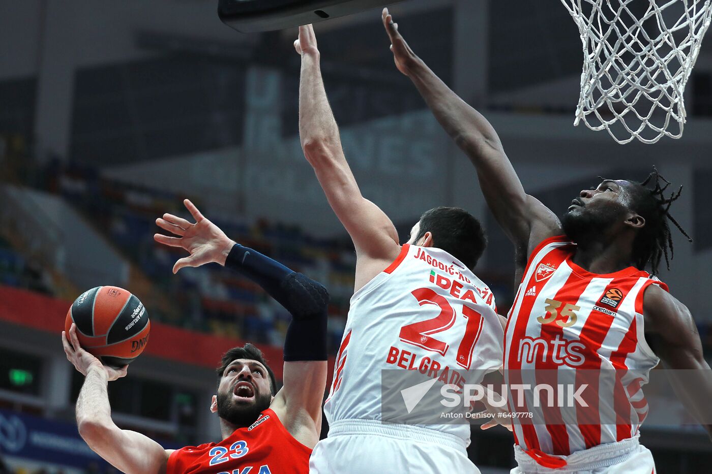 Russia Basketball Euroleague CSKA - Crvena Zvezda