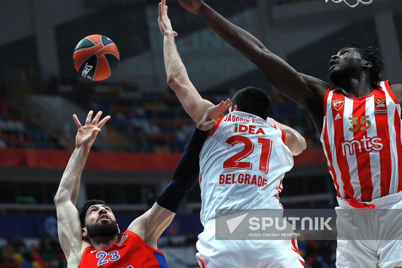 Russia Basketball Euroleague CSKA - Crvena Zvezda
