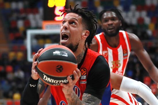 Russia Basketball Euroleague CSKA - Crvena Zvezda