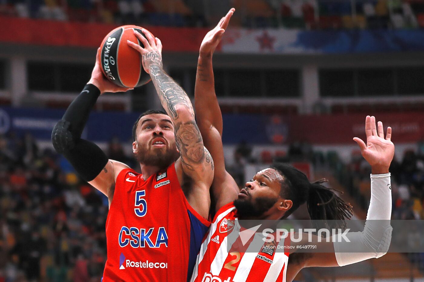 Russia Basketball Euroleague CSKA - Crvena Zvezda