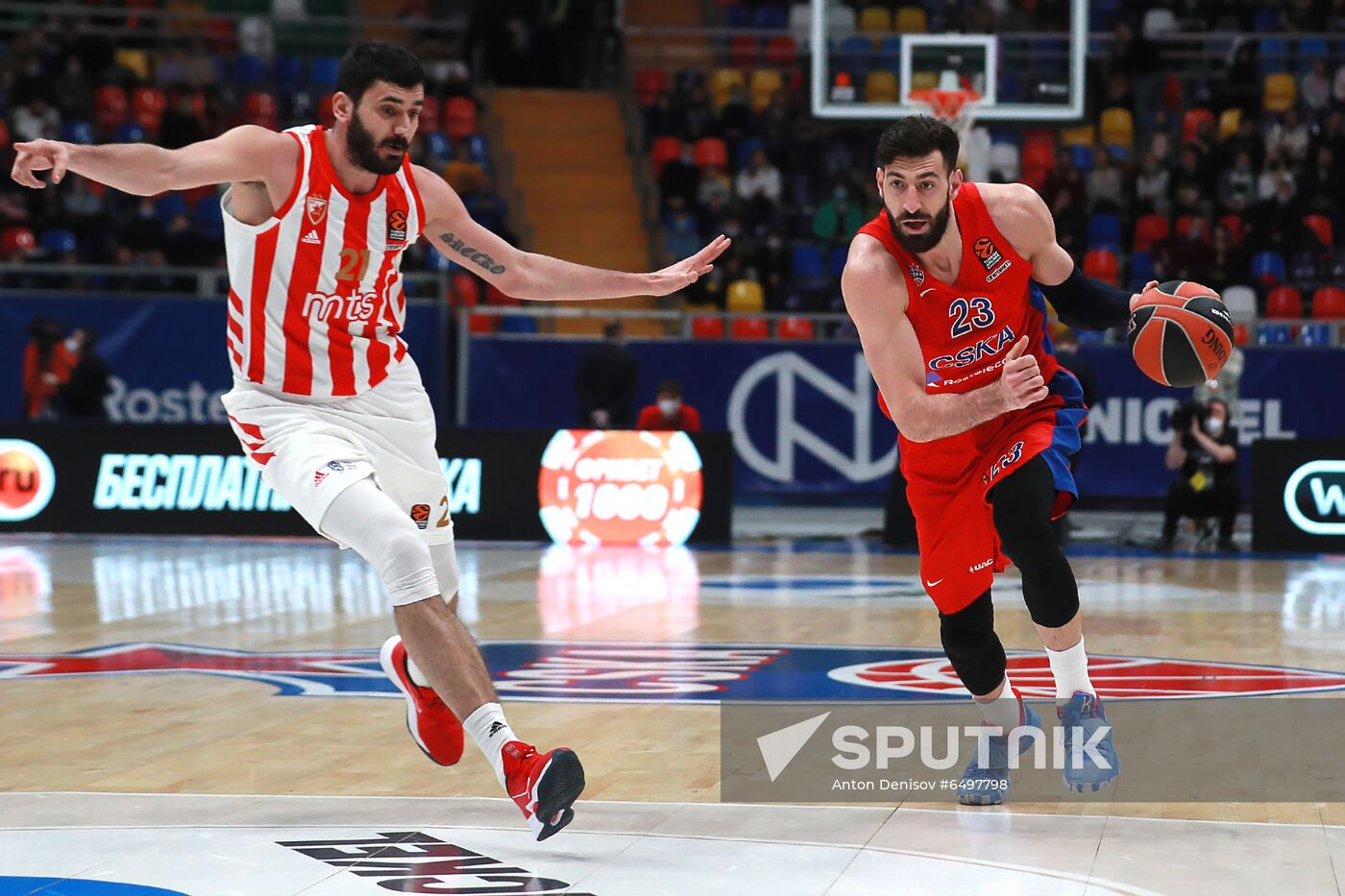 Russia Basketball Euroleague CSKA - Crvena Zvezda