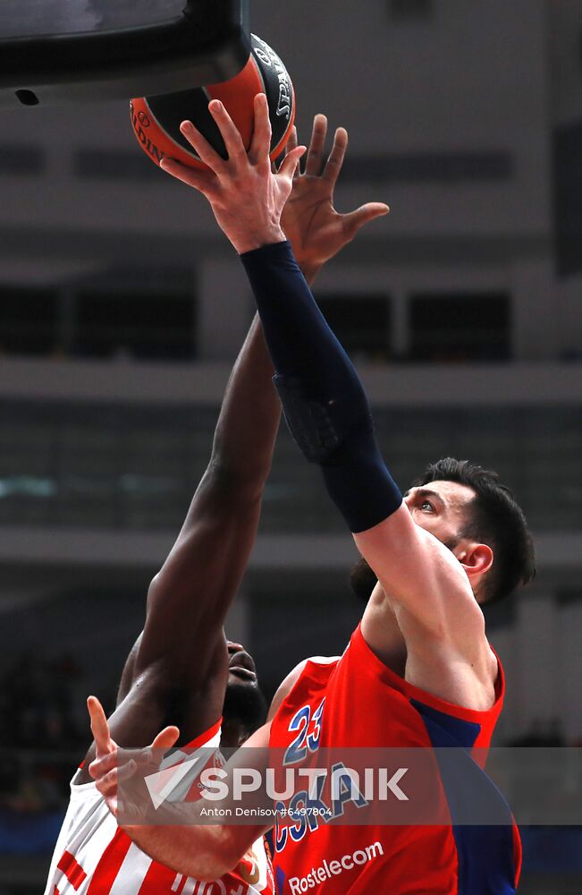 Russia Basketball Euroleague CSKA - Crvena Zvezda