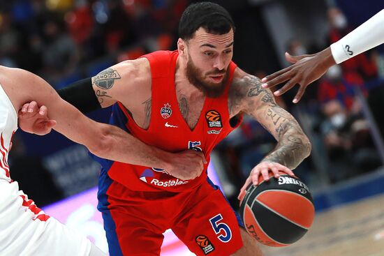 Russia Basketball Euroleague CSKA - Crvena Zvezda