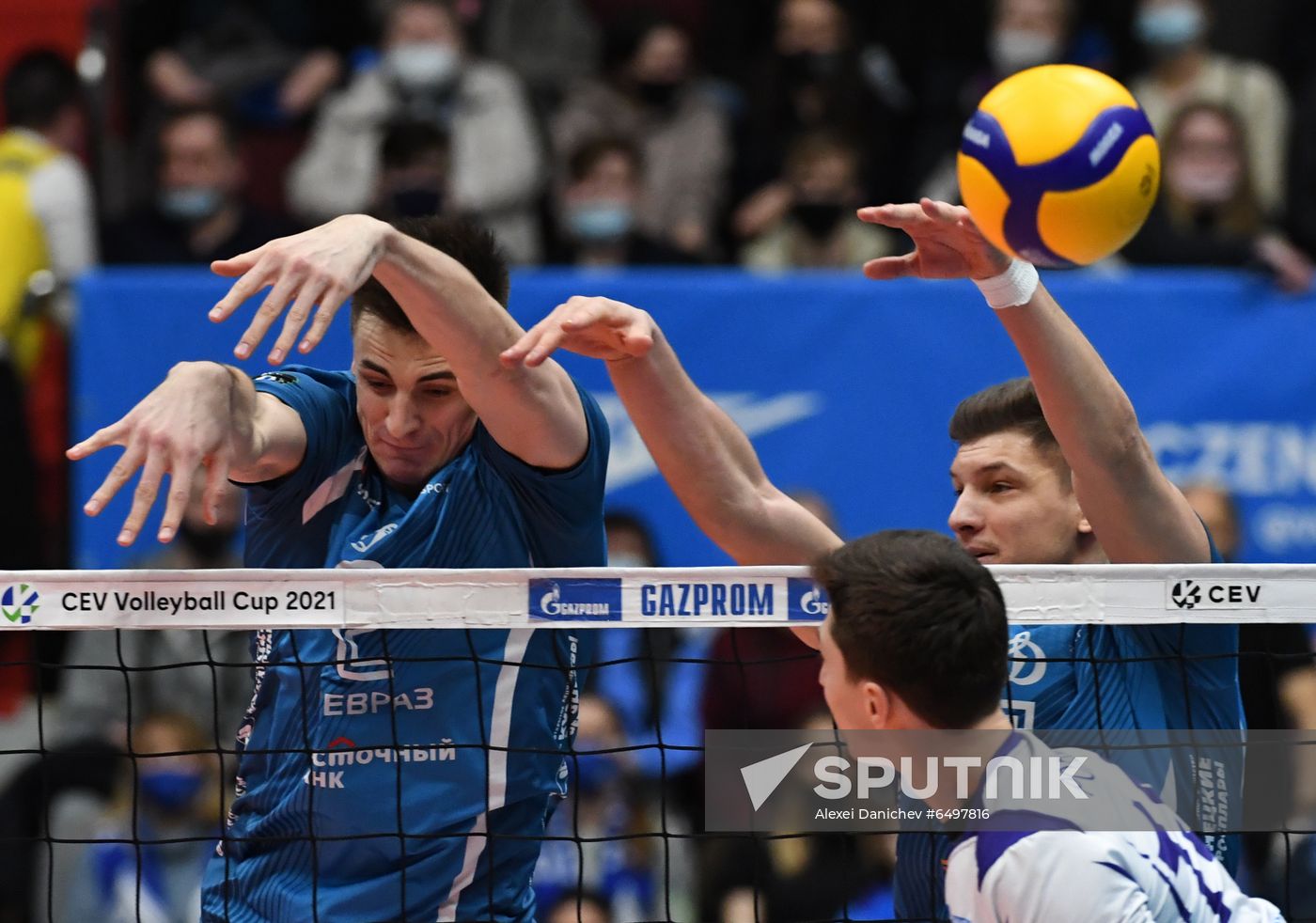 Russia Volleyball CEV Cup Zenit - Dinamo