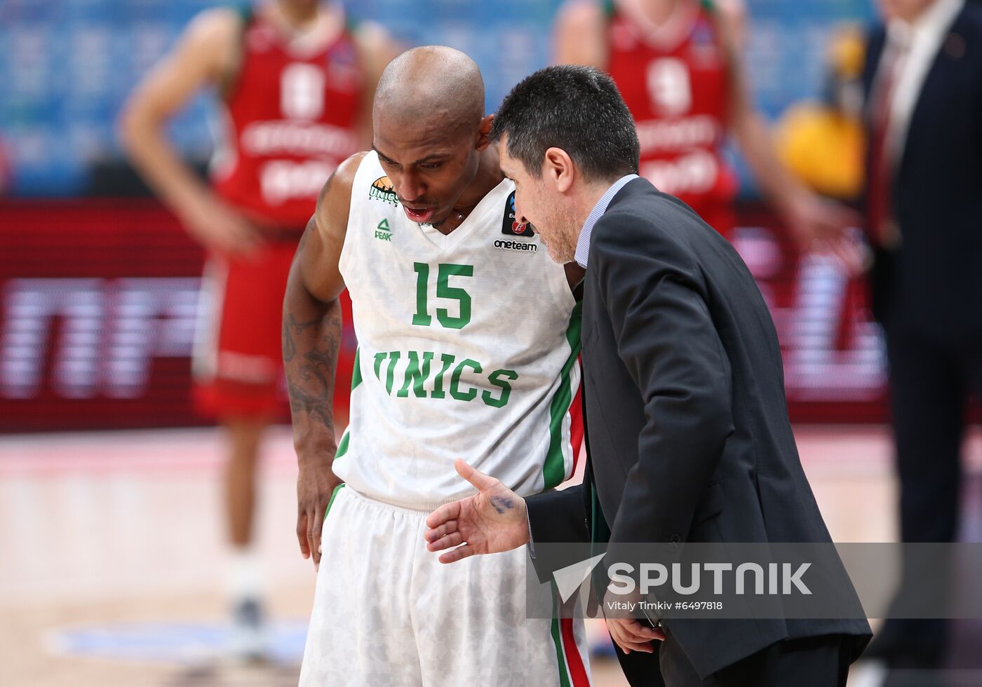 Russia Basketball Eurocup Lokomotiv-Kuban - UNICS