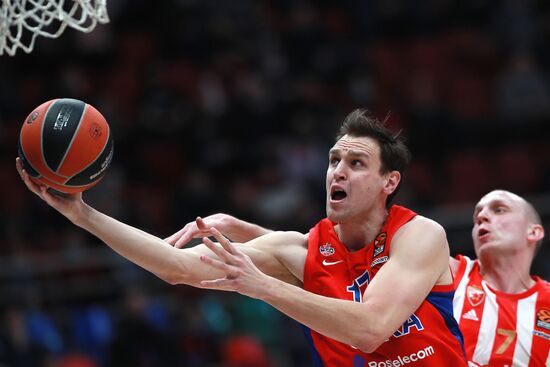 Russia Basketball Euroleague CSKA - Crvena Zvezda