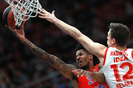 Russia Basketball Euroleague CSKA - Crvena Zvezda