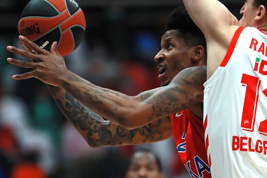 Russia Basketball Euroleague CSKA - Crvena Zvezda