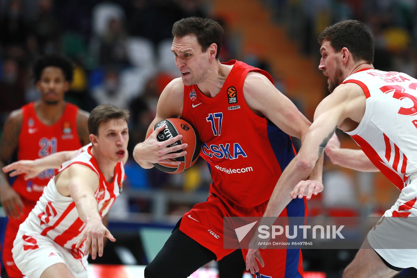 Russia Basketball Euroleague CSKA - Crvena Zvezda