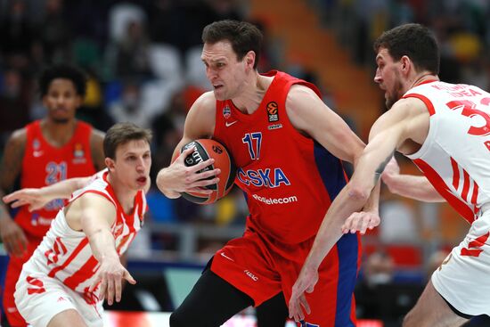 Russia Basketball Euroleague CSKA - Crvena Zvezda