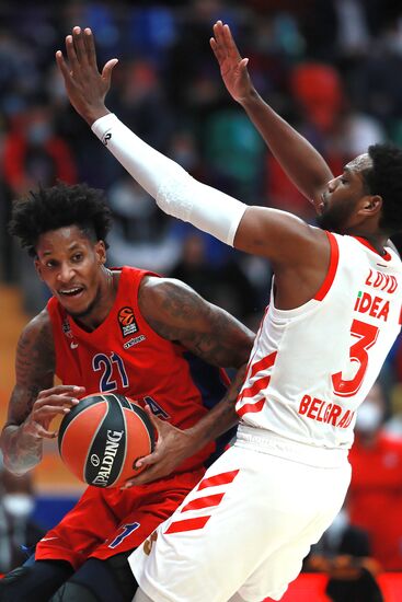 Russia Basketball Euroleague CSKA - Crvena Zvezda