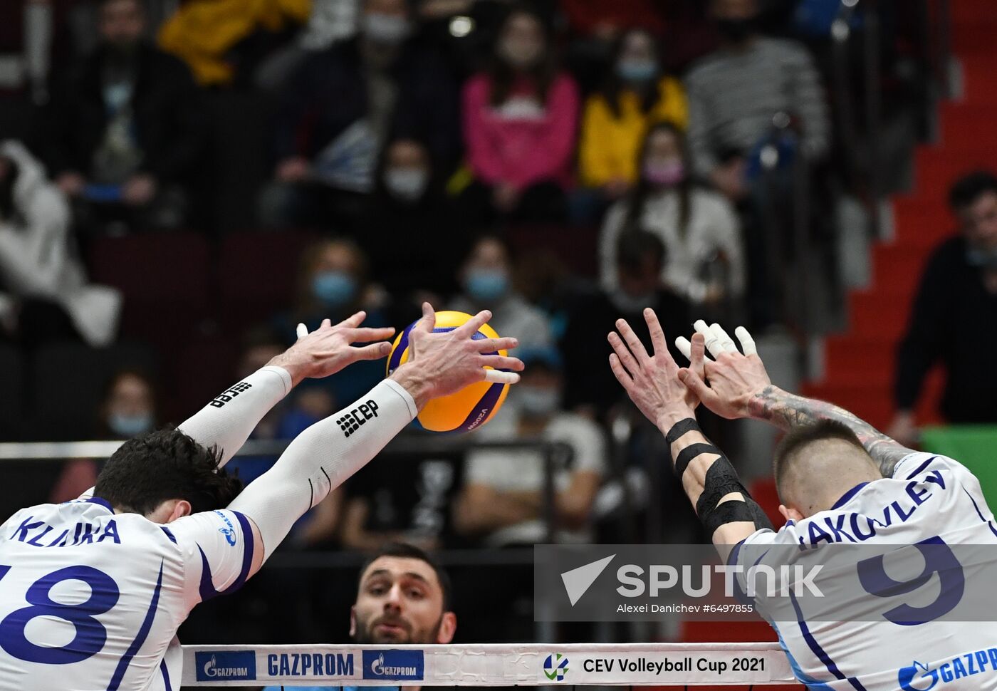 Russia Volleyball CEV Cup Zenit - Dinamo