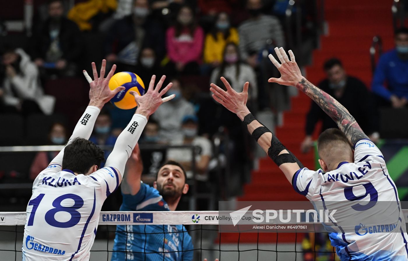 Russia Volleyball CEV Cup Zenit - Dinamo