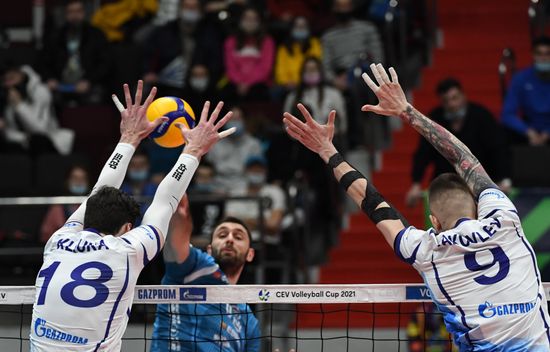 Russia Volleyball CEV Cup Zenit - Dinamo
