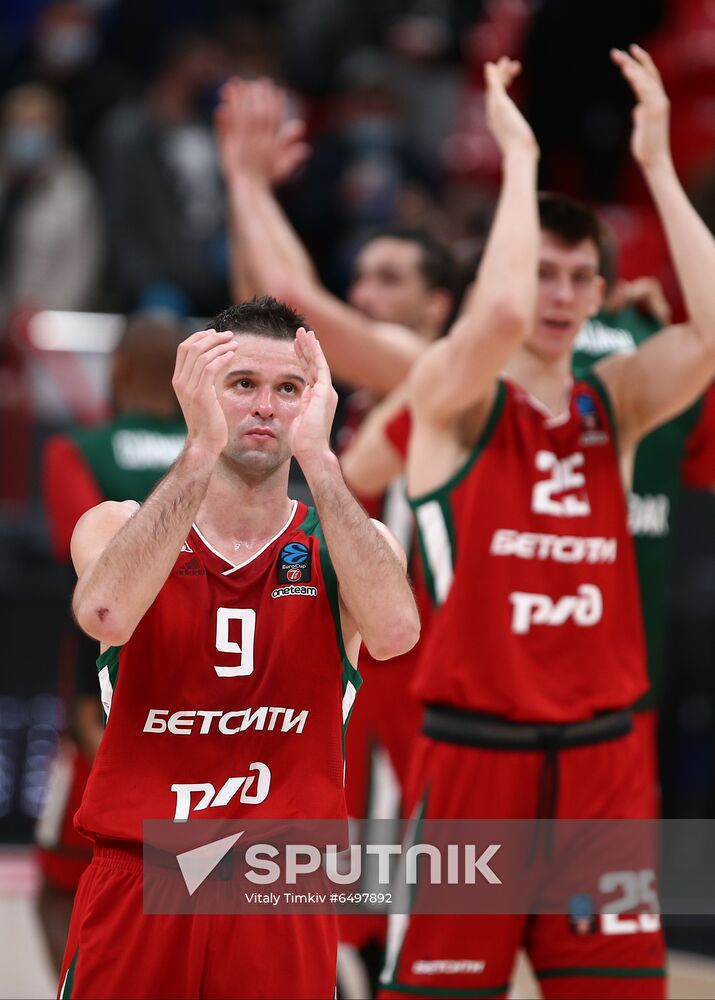 Russia Basketball Eurocup Lokomotiv-Kuban - UNICS