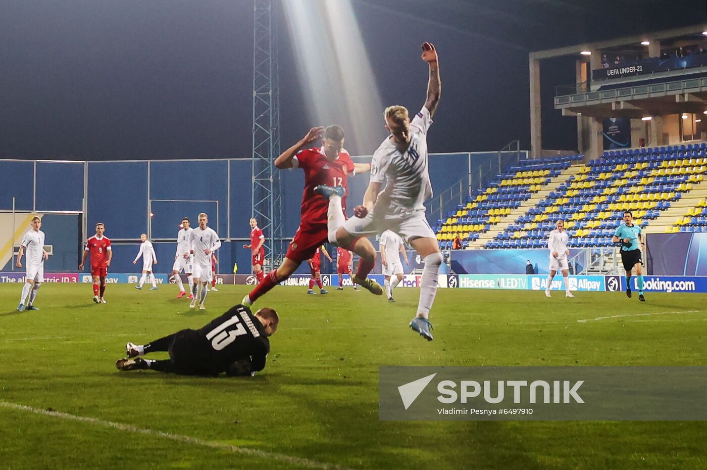 Hungary Soccer Junior Europe Championship Russia - Iceland