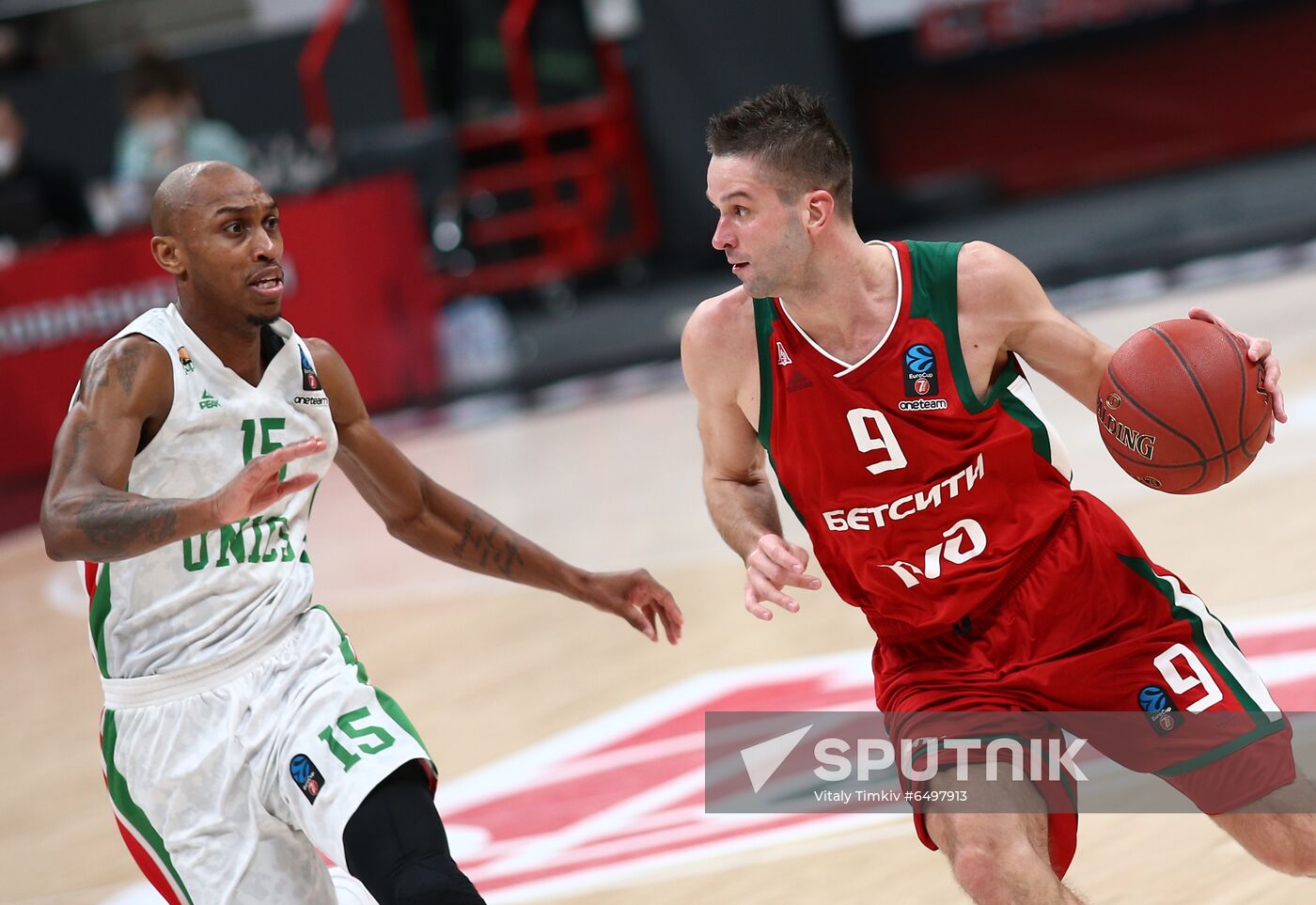 Russia Basketball Eurocup Lokomotiv-Kuban - UNICS