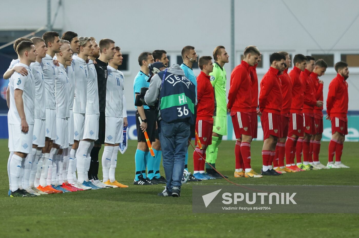Hungary Soccer Junior Europe Championship Russia - Iceland