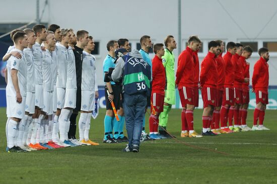 Hungary Soccer Junior Europe Championship Russia - Iceland