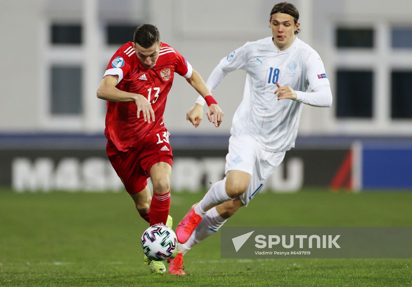 Hungary Soccer Junior Europe Championship Russia - Iceland