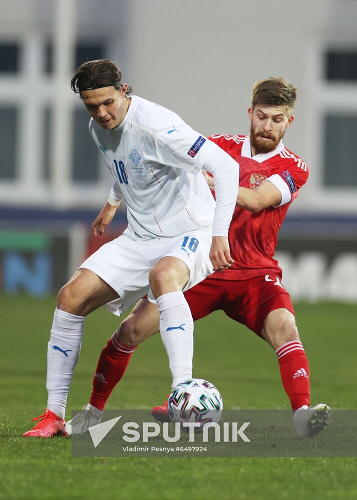 Hungary Soccer Junior Europe Championship Russia - Iceland