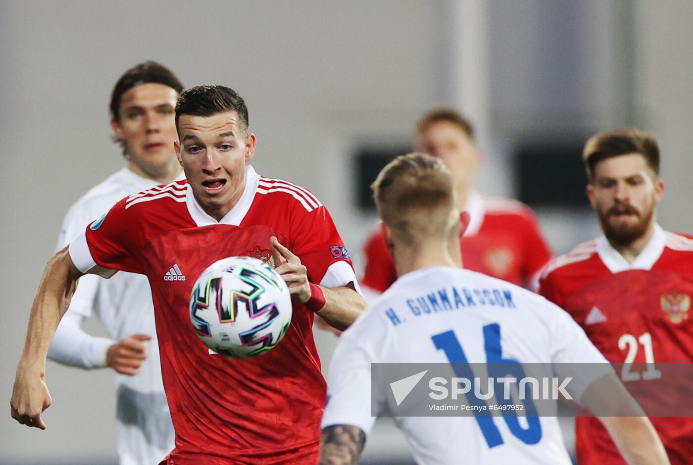 Hungary Soccer Junior Europe Championship Russia - Iceland