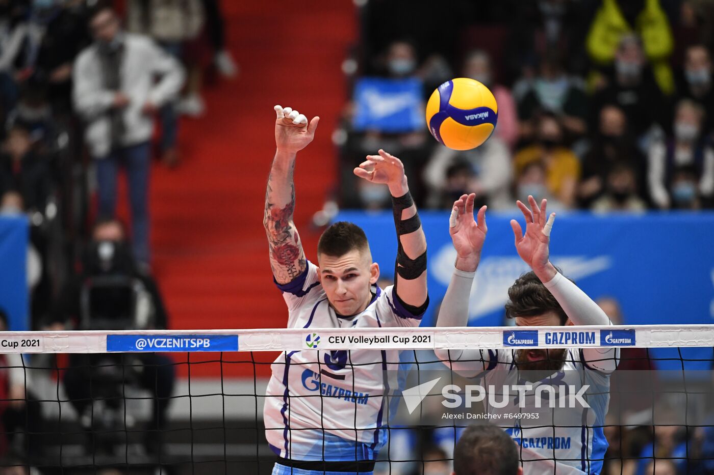 Russia Volleyball CEV Cup Zenit - Dinamo