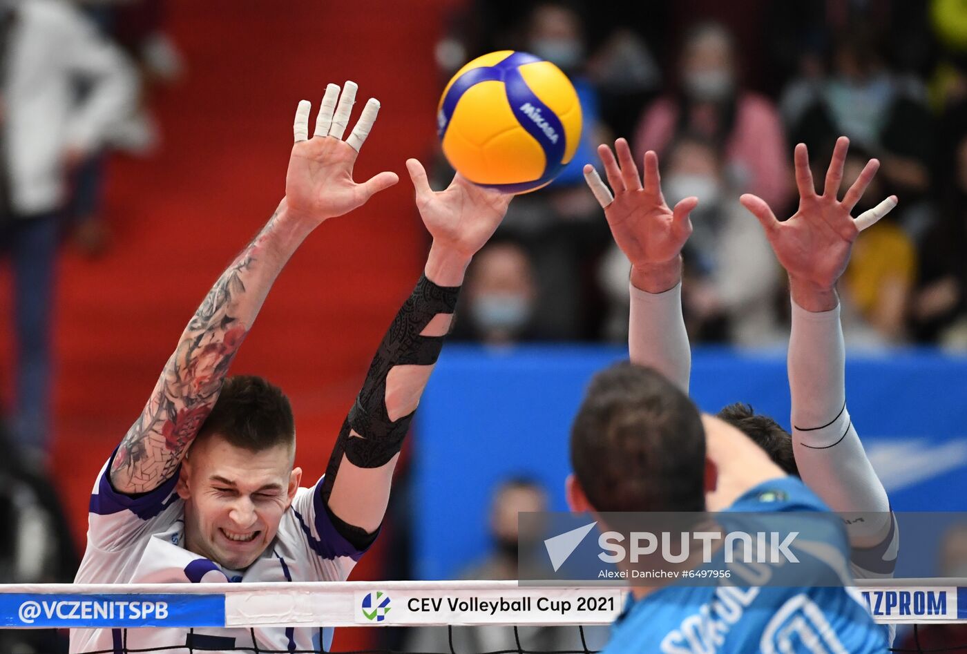 Russia Volleyball CEV Cup Zenit - Dinamo