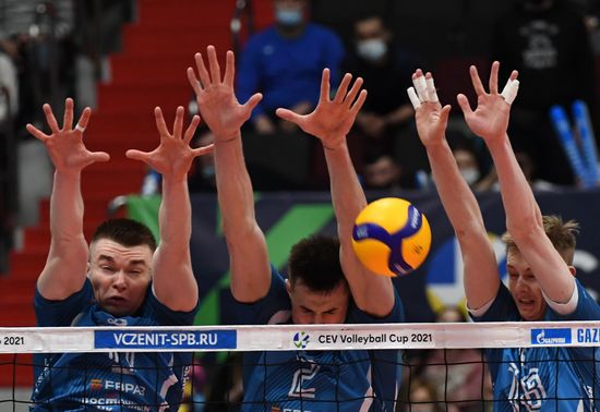 Russia Volleyball CEV Cup Zenit - Dinamo